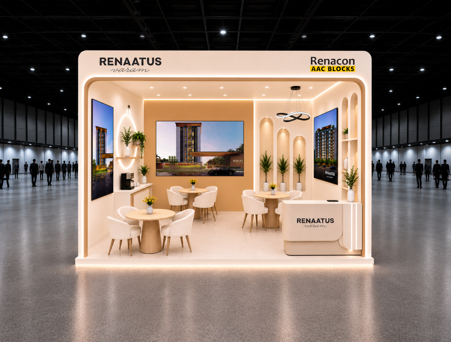Renaatus Varam exhibition stall