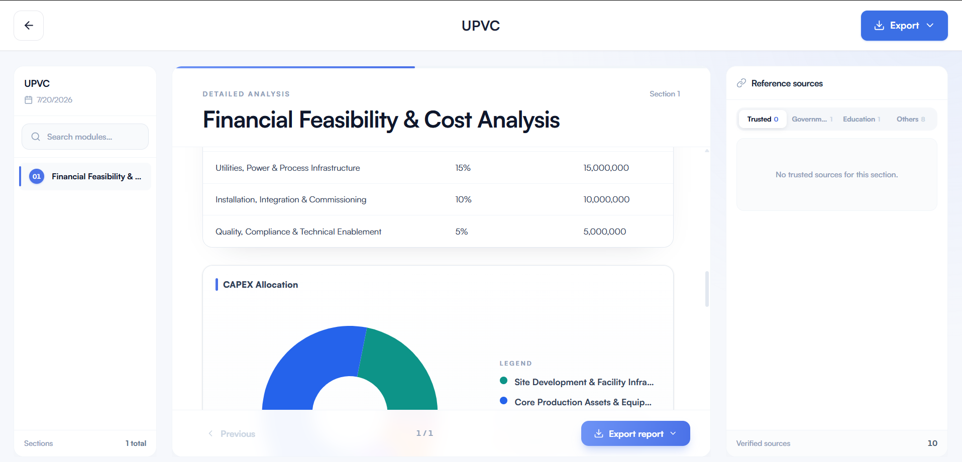 ZARC website - landing page design